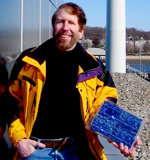 Steven Strong of Solar Design Associates, husband of Marilyn. Steven Strong of Solar Design Associates